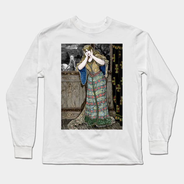 Dreading Your Relatives Popping Round Long Sleeve T-Shirt by PictureNZ